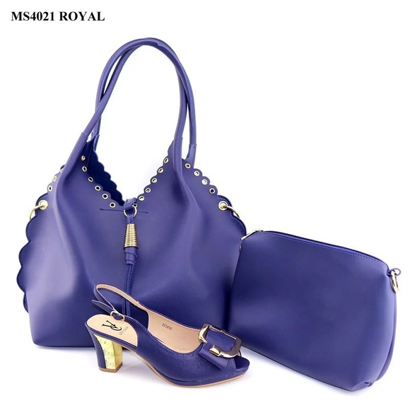 Sassy&Classy Sahara Unlimited 3pc Shoe & Bag Set - Picture 3 of 4